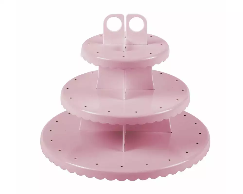 Ibili Etagere für CakePops & Cupcakes Rosa
