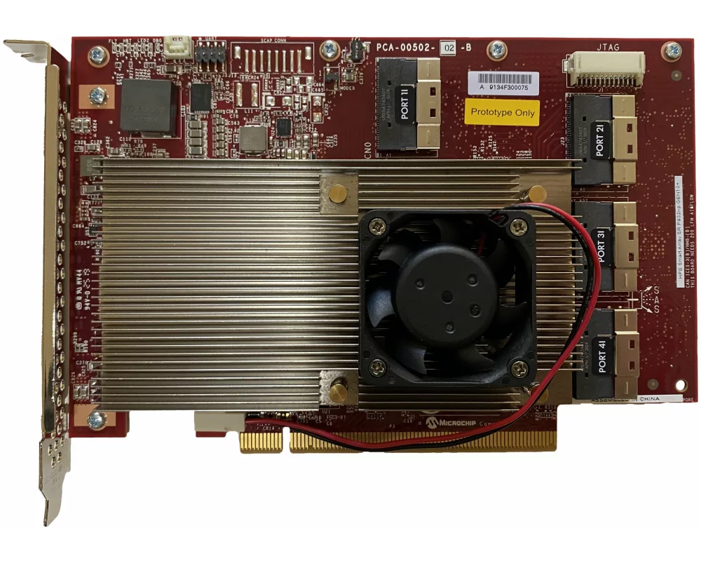 HPE Controller, Broadcom MegaRAID, MR416i-p, x16 Lanes, 4GB Cache, NVMe/SAS, 12G, for HPE Gen10 Plus