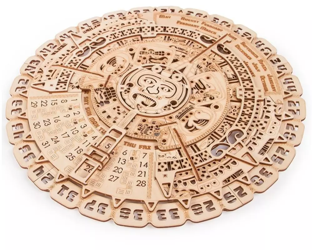 WoodTrick Bausatz Maya-Kalender