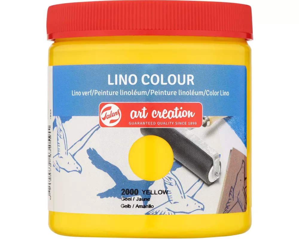 Talens Linoldruckfarbe 250 ml, Gelb