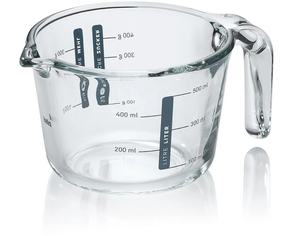 Kela Messbecher Malea 0.5 Liter, Transparent