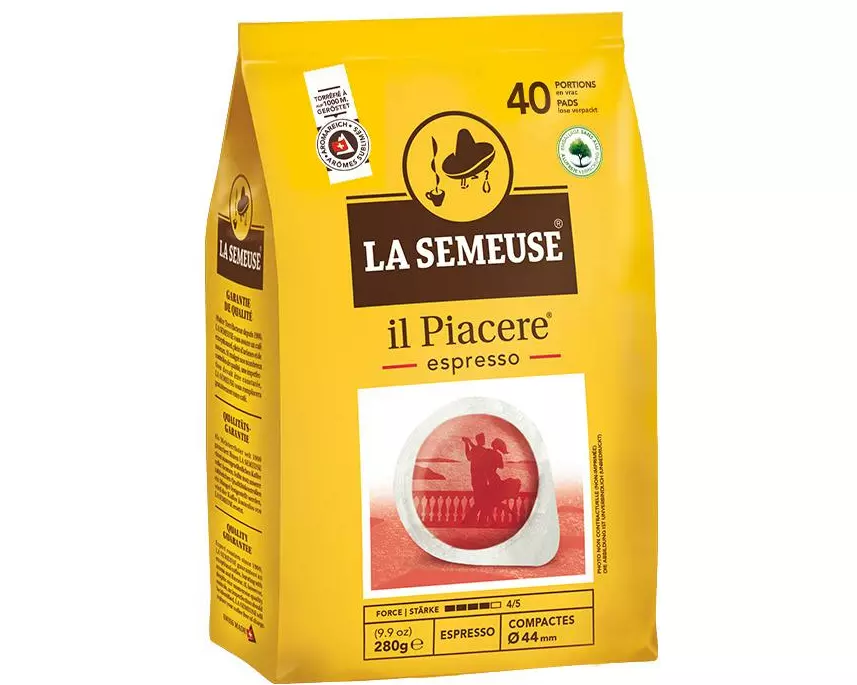 La Semeuse Kaffeepads il Piacere 40 Stück