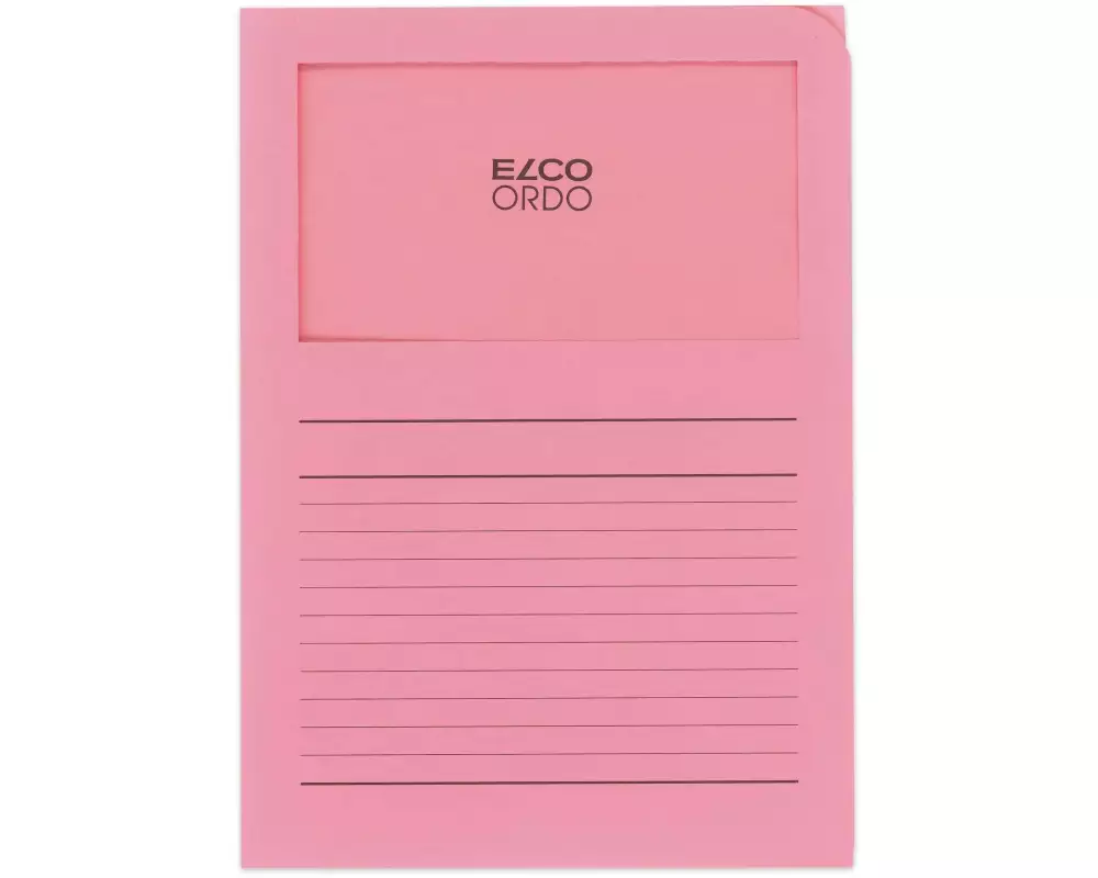 ELCO Sichthülle Ordo Classico Rosa, 100 Stück