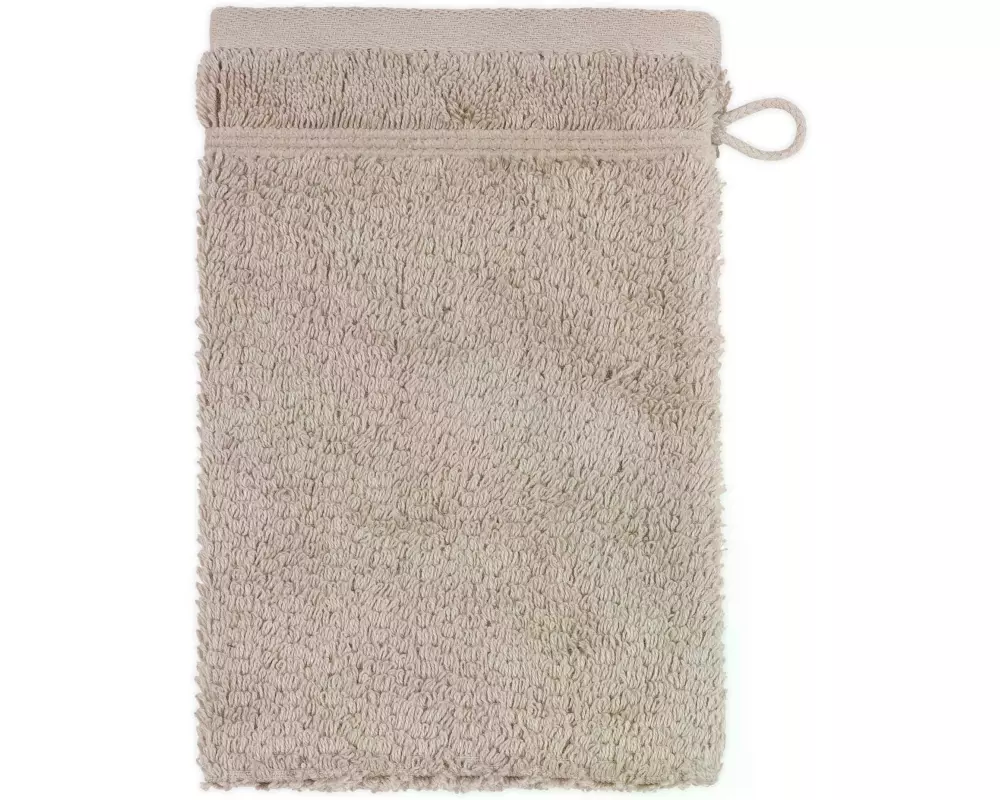 Frottana Waschhandschuh Pearl 15 x 20 cm, Beige