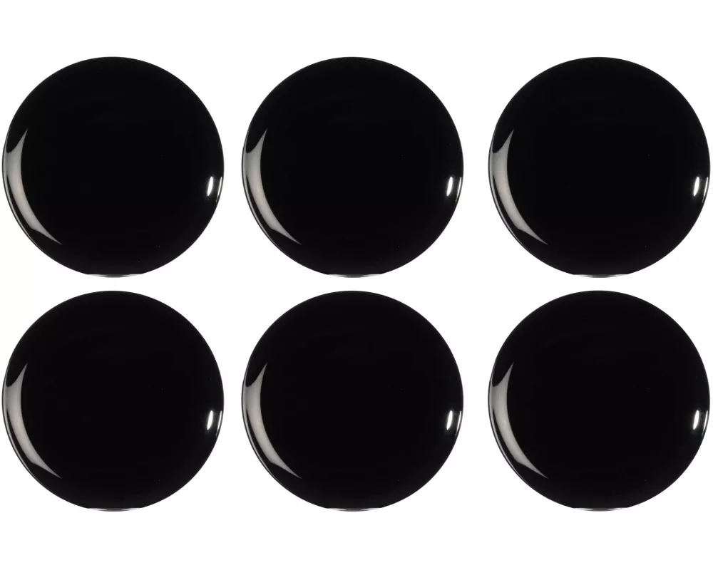 Arcoroc Speiseteller Evolution Ø 25 cm, 6 Stück, Schwarz