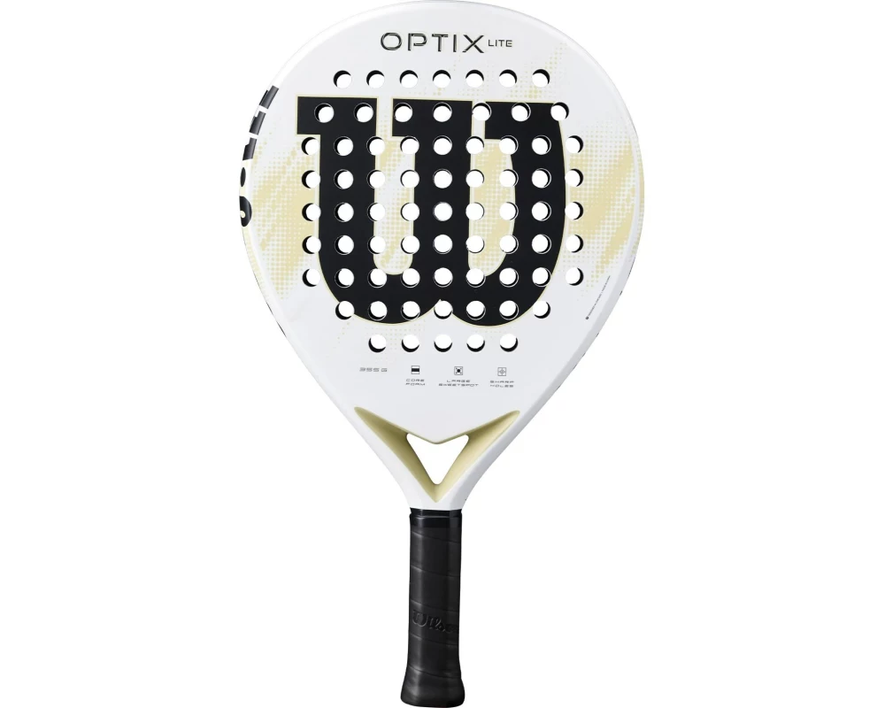 Wilson Padelschläger Optix V2 Lite Weiss/Schwarz