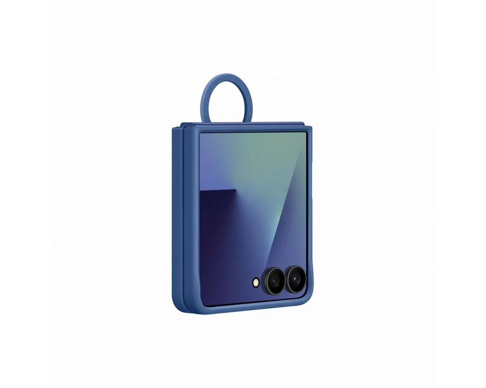 Samsung Back Cover Ring Case für Galaxy Z Flip7 Blue