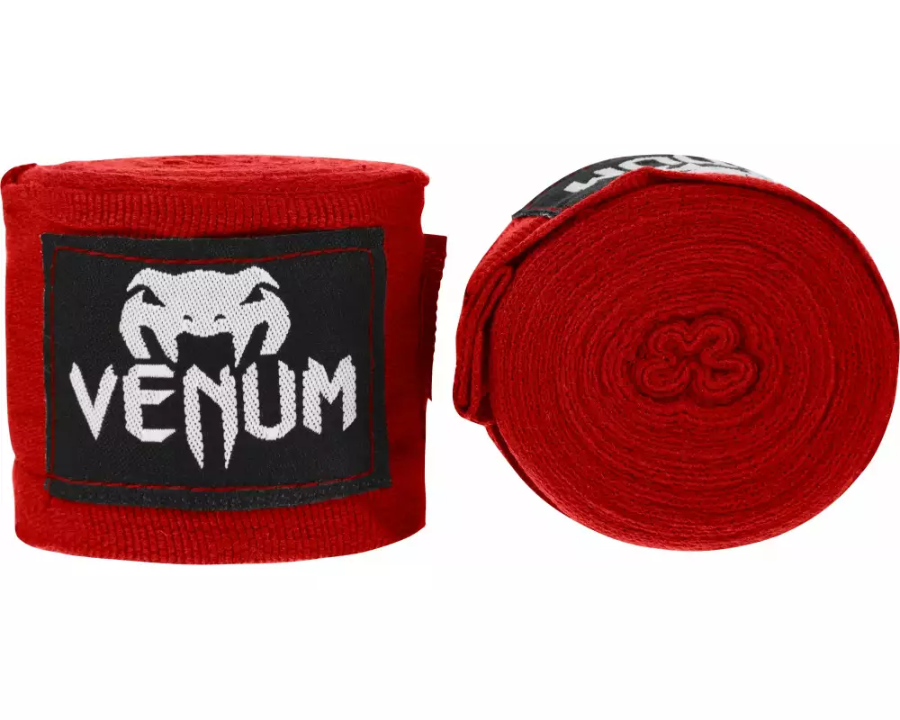Venum Kontact Boxing Handwraps 4 m, Rot