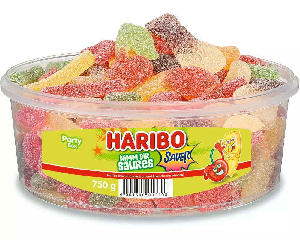 Haribo Gummibonbons Nimm dir Saures 750 g