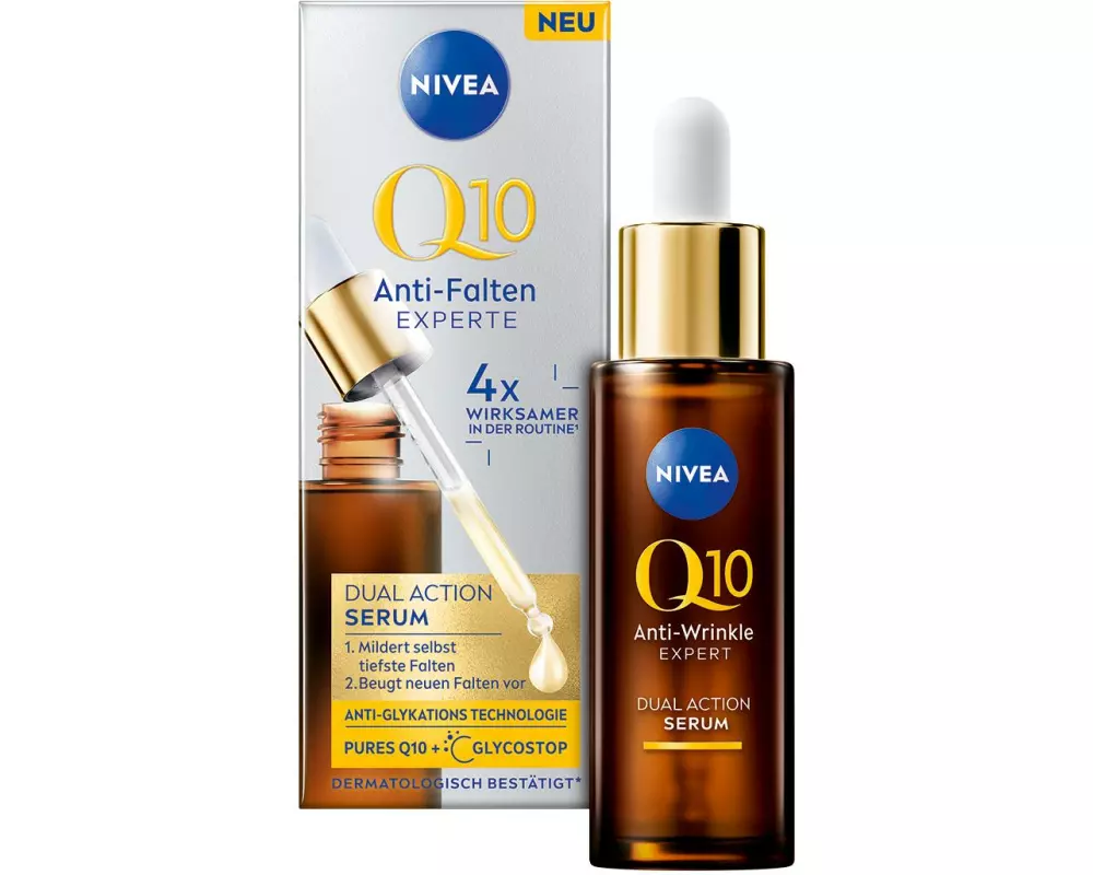 NIVEA Gesichtsserum Q10 Expert Dual Action 30 ml