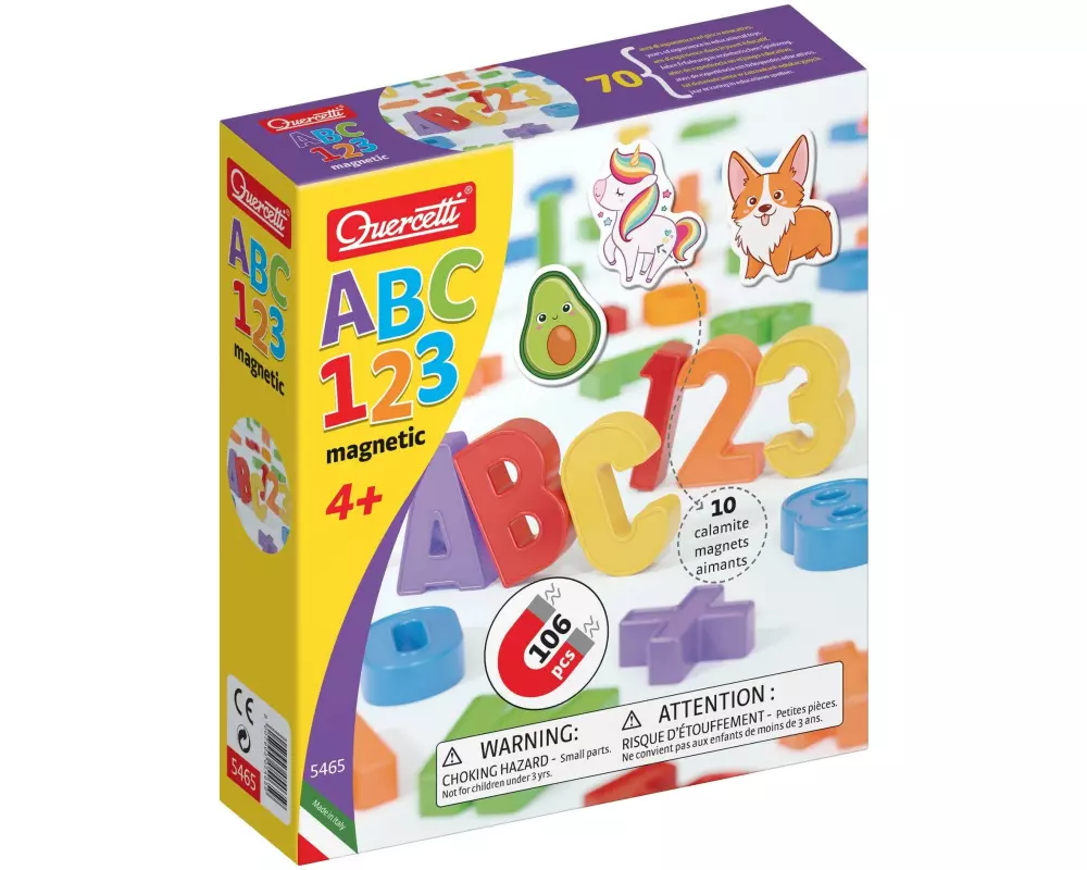 Quercetti Magnete ABC & 123