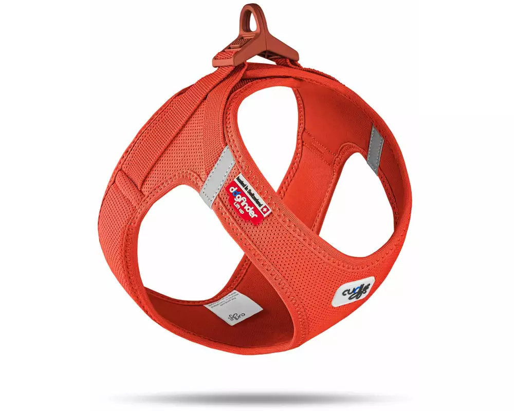 curli Geschirr Vest Air-Mesh XS, Sun Orange