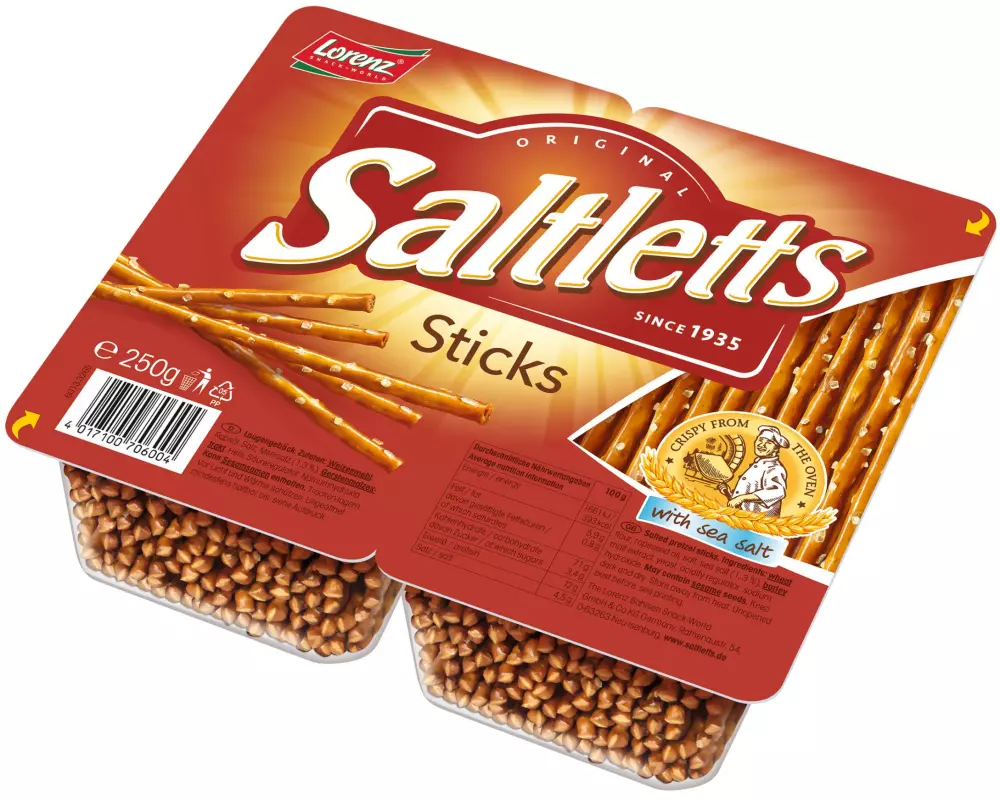 Lorenz Apéro Saltletts Sticks classic 250 g