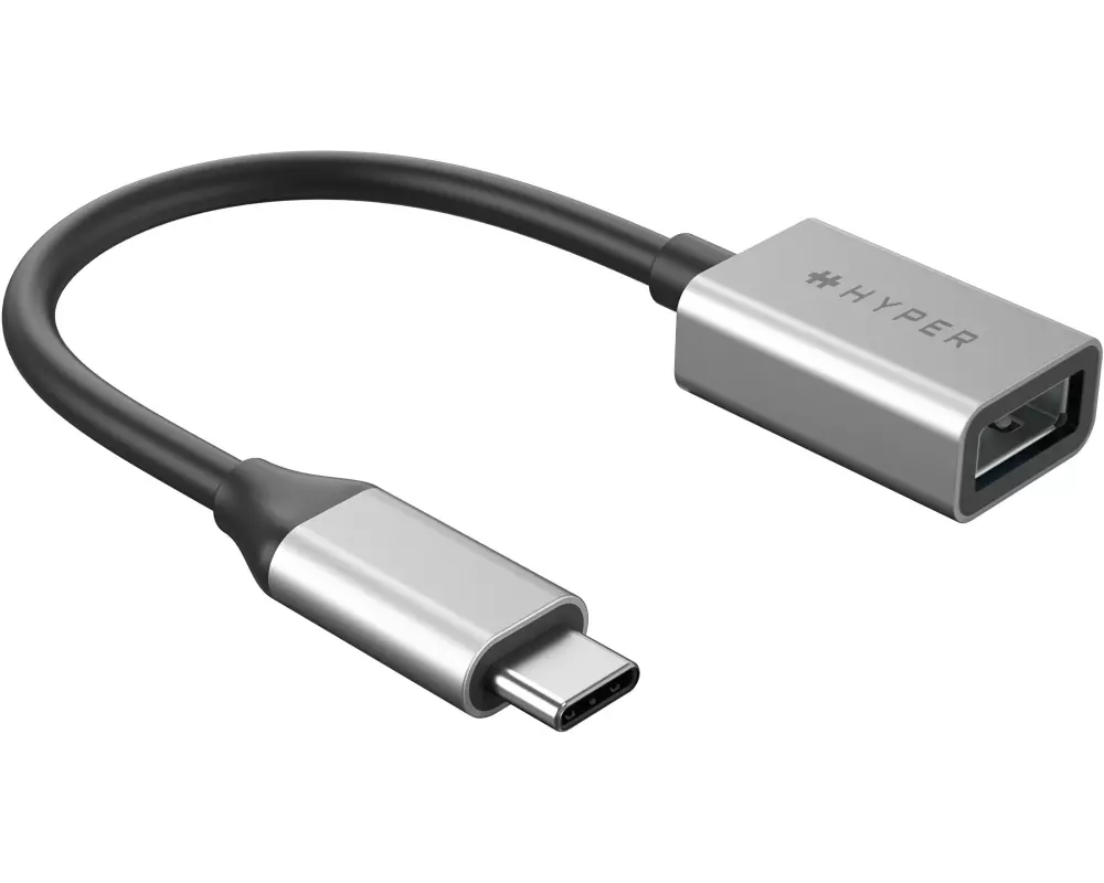 HYPER USB-Adapter 10 Gbps USB-C Stecker - USB-A Buchse