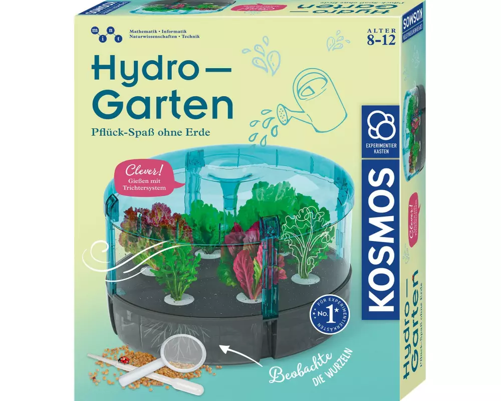 Kosmos Experimentierkasten Hydro-Garten Hydroponik-Gewächshaus
