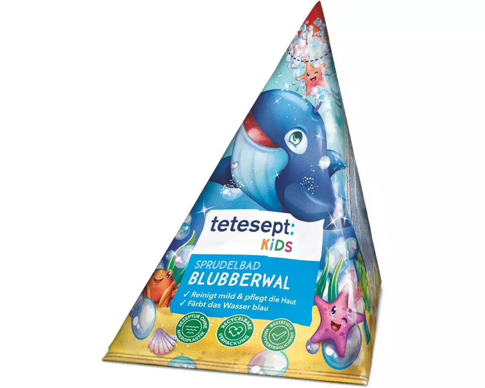 tetesept Kids Sprudelbad Blubberwal 80 g