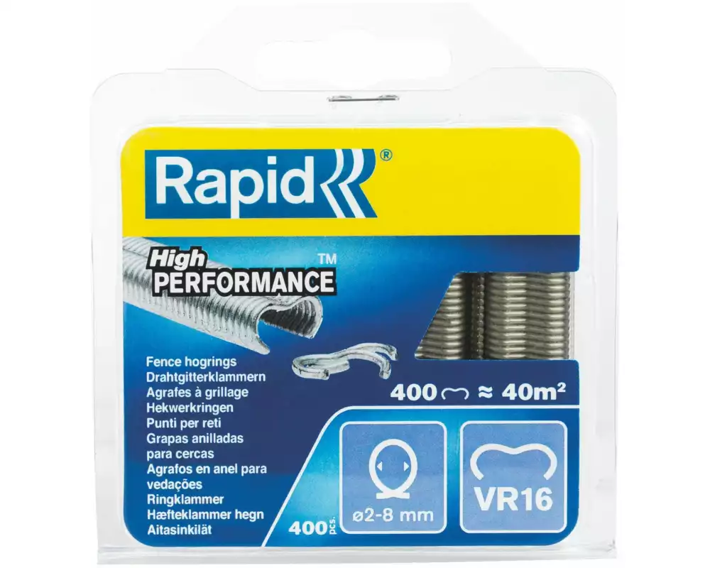 Rapid Ringklammern VR16 400 Stück