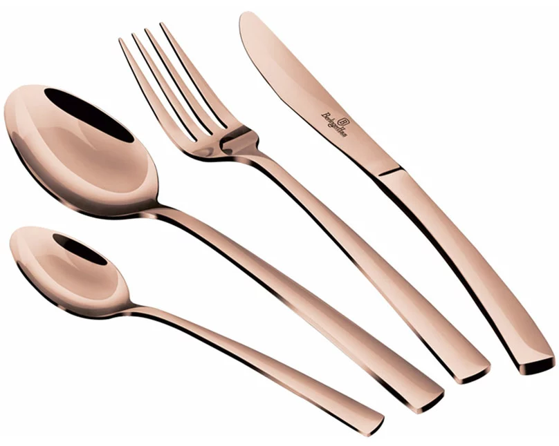 Berlinger Haus 24 teiliges Besteck-Set rosegold