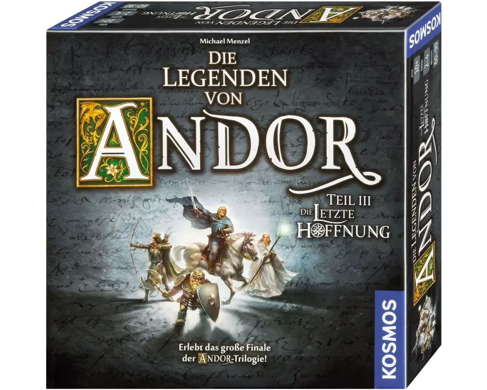 Kosmos Kennerspiel Die Legenden von Andor – Die letzte Hoffnung