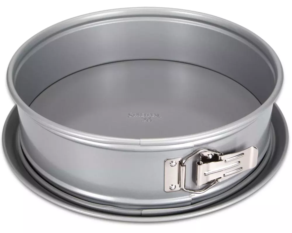 Städter Springform mit Flachboden Silber, 26 cm