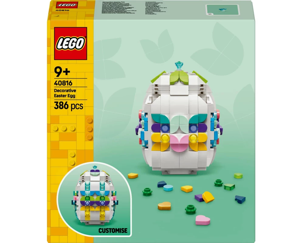 LEGO Saisonal Verziertes Osterei 40816