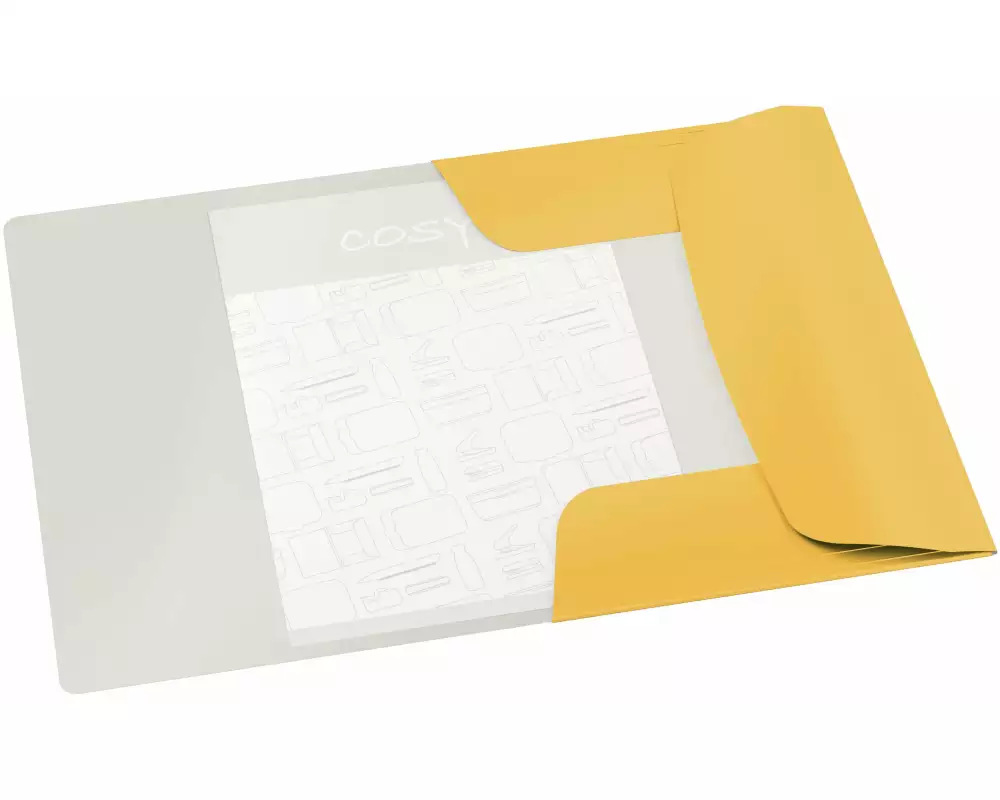 Leitz Gummibandmappe Cosy Gelb