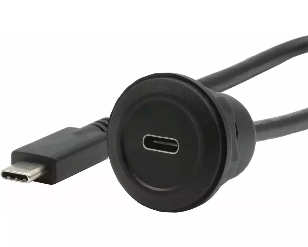 Exsys USB 3.1 Adapter USB-C Stecker - USB-C Buchse