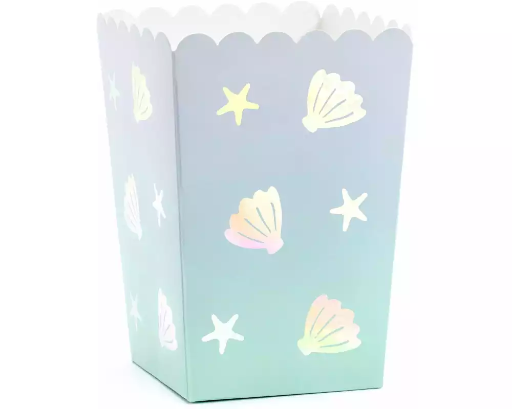 Partydeco Fingerfood-Schale Narwal 6 Stück