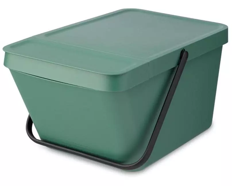 Brabantia Recyclingbehälter Sort & Go 20 l, Grün