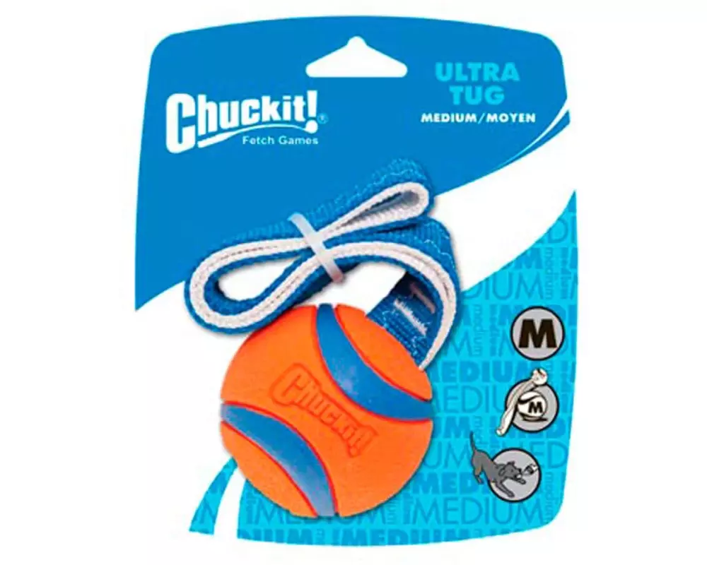 Chuckit! Hunde-Spielzeug Ultra Tug M, Ø 6.5 cm