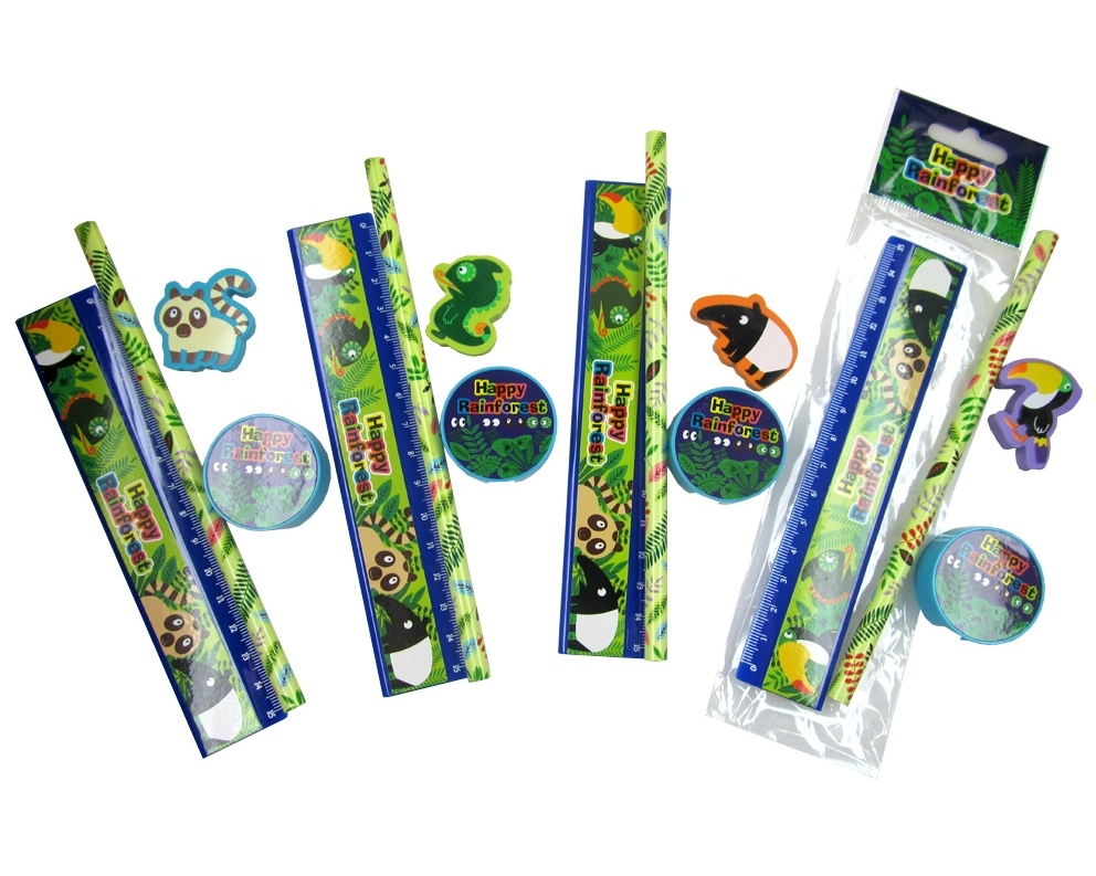 ROOST Schreib-Funpack 85685 Regenwald, 4 ass.