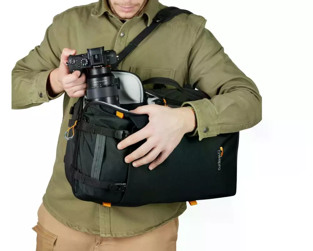 Lowepro Fotorucksack Trekker Lite BP 250 AW Schwarz