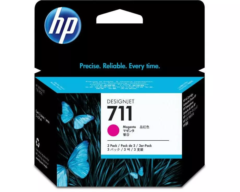 HP Tinte Nr. 711 (CZ135A) Magenta