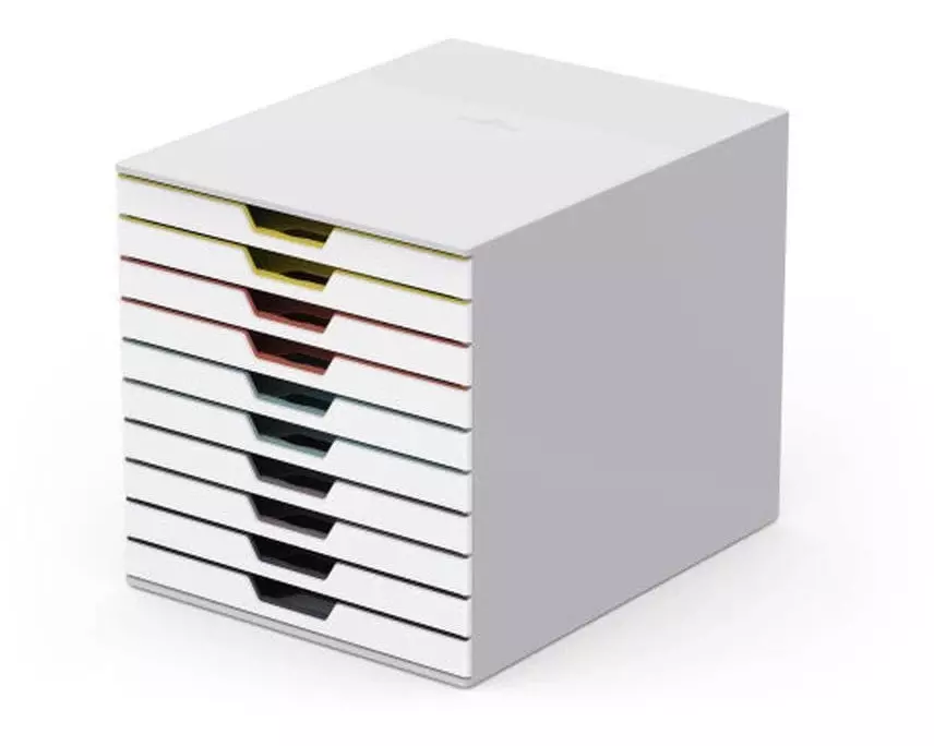 DURABLE Schubladenbox Varicolor MIX 10