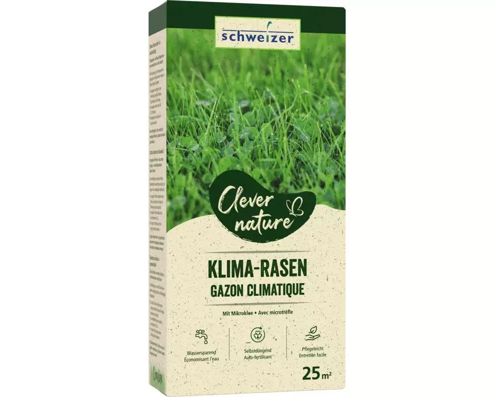 Eric Schweizer Clever Nature Klima-Rasen 25 m²