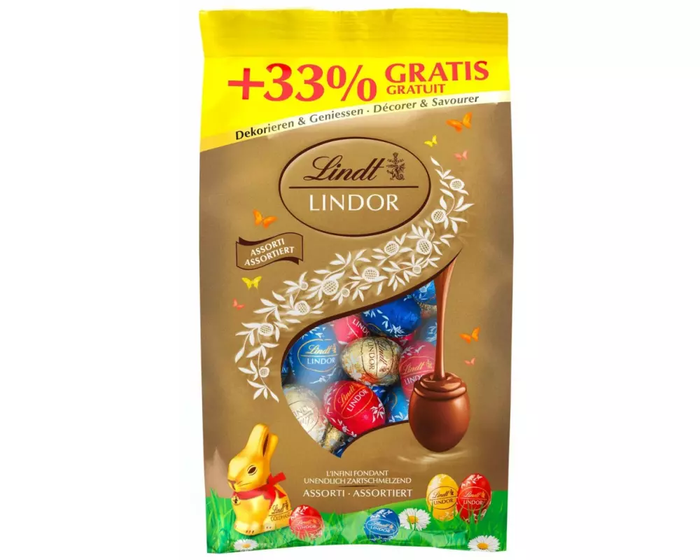 Lindt Schokolade Lindor Eili assortiert 450 g