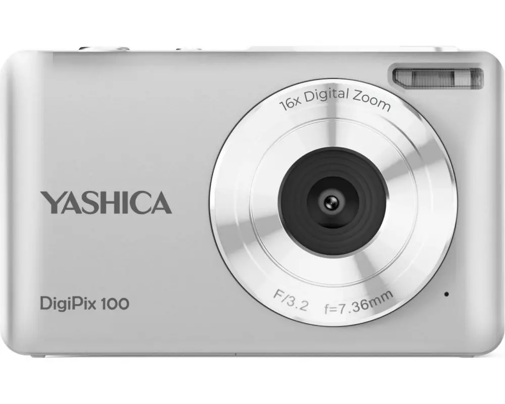 Yashica Fotokamera DigiPix 100 Silber