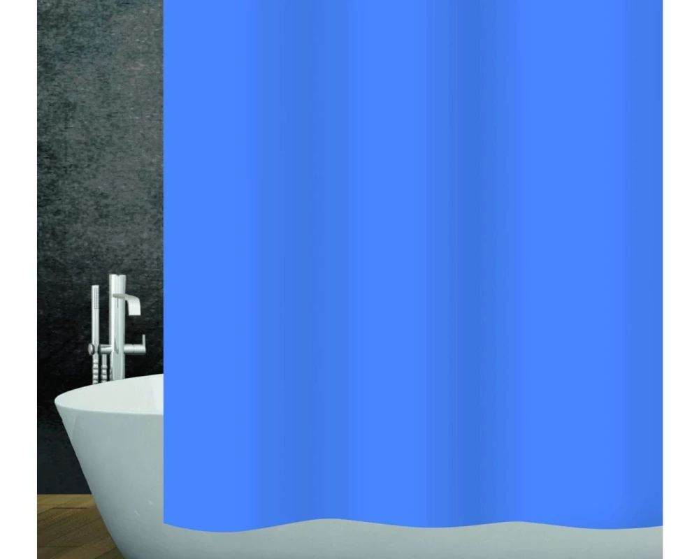 diaqua Duschvorhang Basic 120 x 200 cm, Blau