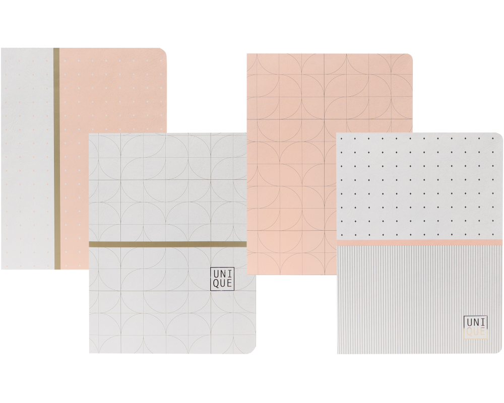 ANCOR Notizheft A4 121865 Unique, liniert 48BL