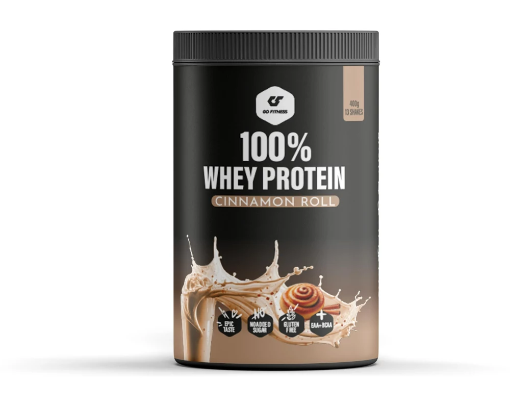 Go Fitness Pulver 100% Whey Protein Zimt 400 g