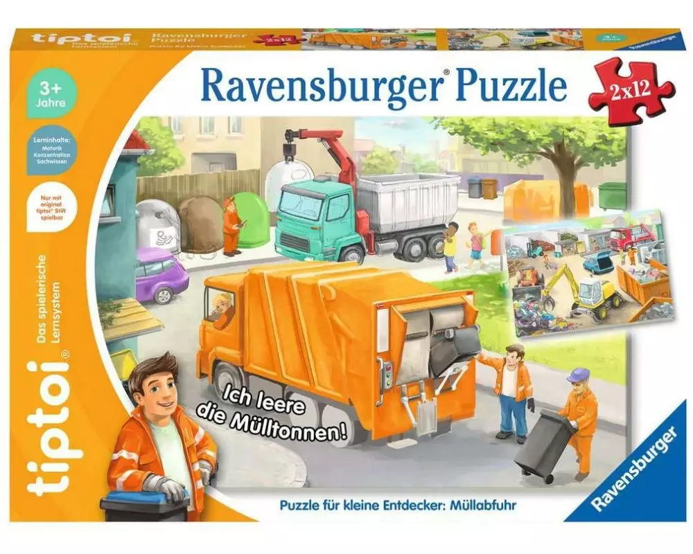 tiptoi Puzzle Müllabfuhr
