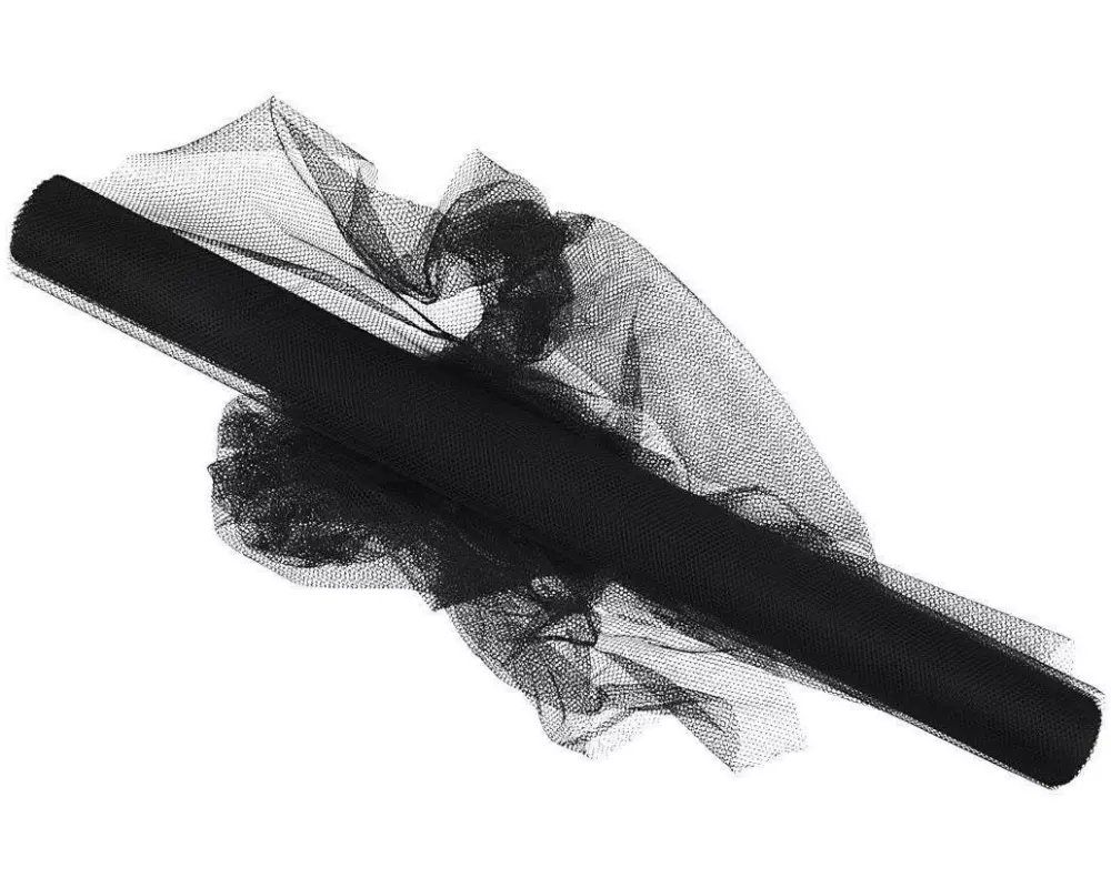 Creativ Company Tüll 50 cm x 5 m Schwarz