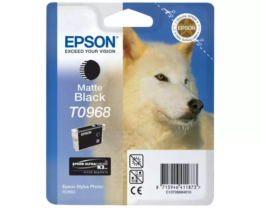 EPSON T0968 Ink matte black Std Capacity 11.4ml blister