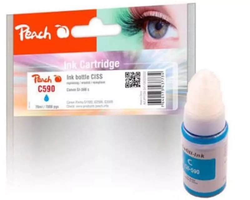 Peach Tinte Canon GI-590 Cyan