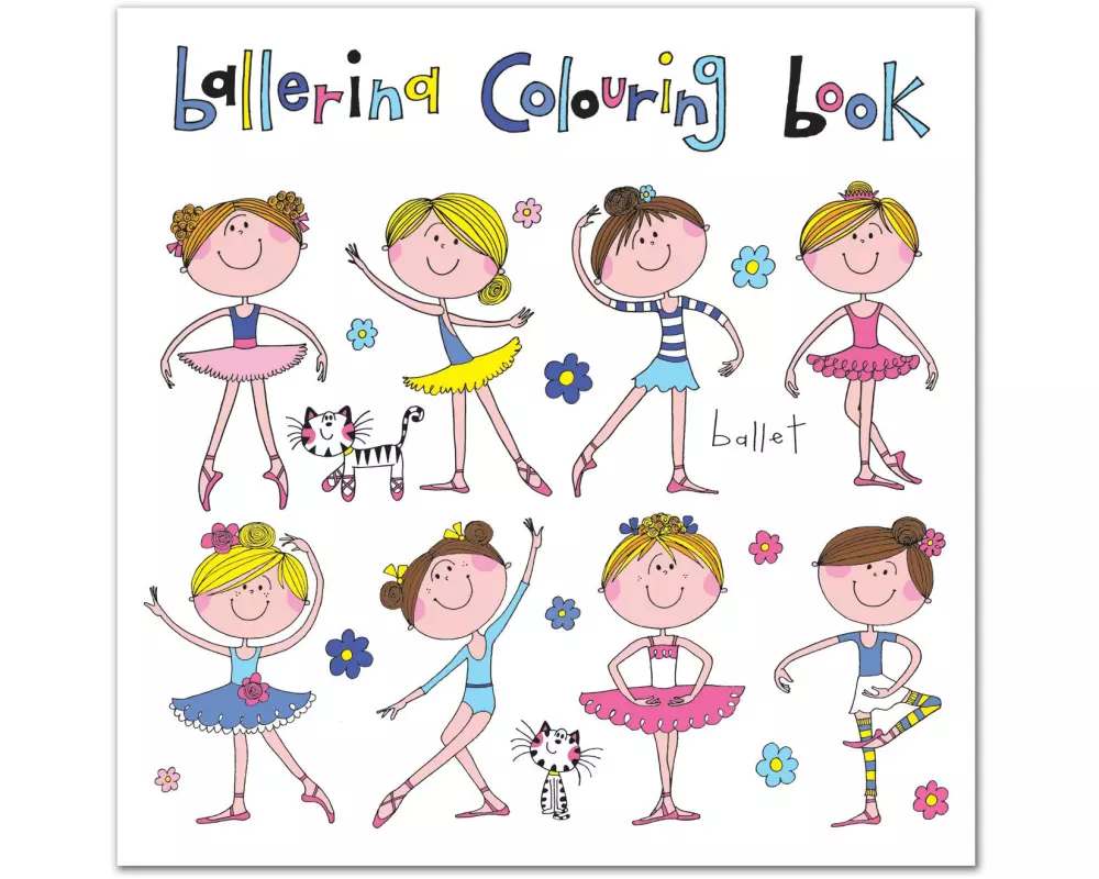 Rachel Ellen Malbuch Ballerina 20.5 x 20.5 cm