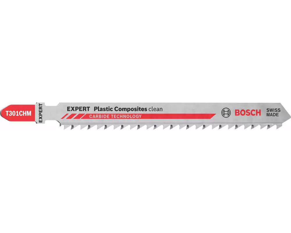 Bosch Professional Stichsägeblatt EXPERT Plastic Composites T 301 CHM, 3 Stk