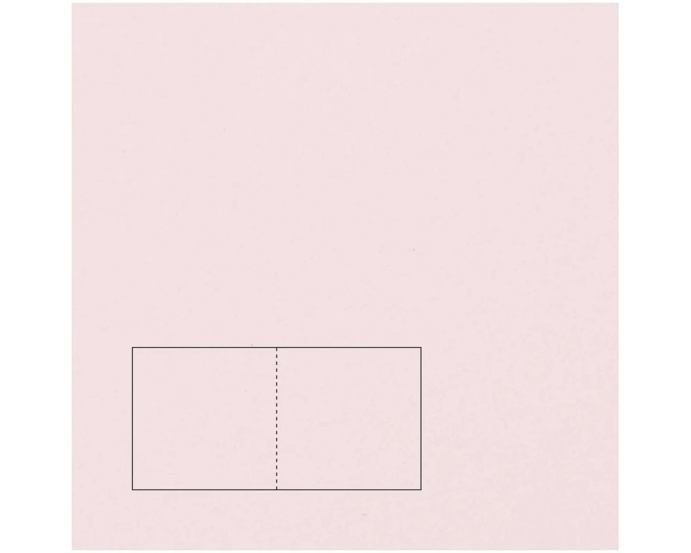 Rico Design Paper Poetry Essentials Karte Rosa