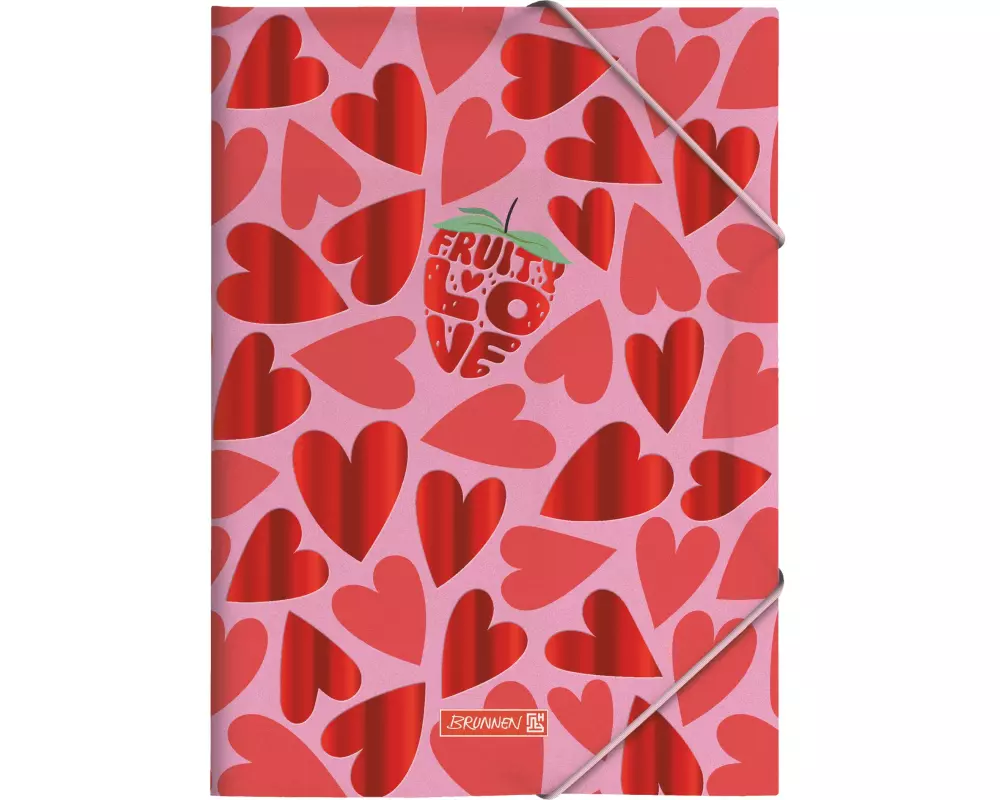 Brunnen Gummibandmappe Fruity Love A4