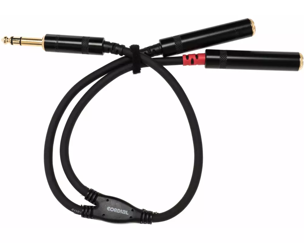 Cordial Audio-Kabel 6.3 mm Klinke - 6.3 mm Klinke 0.3 m