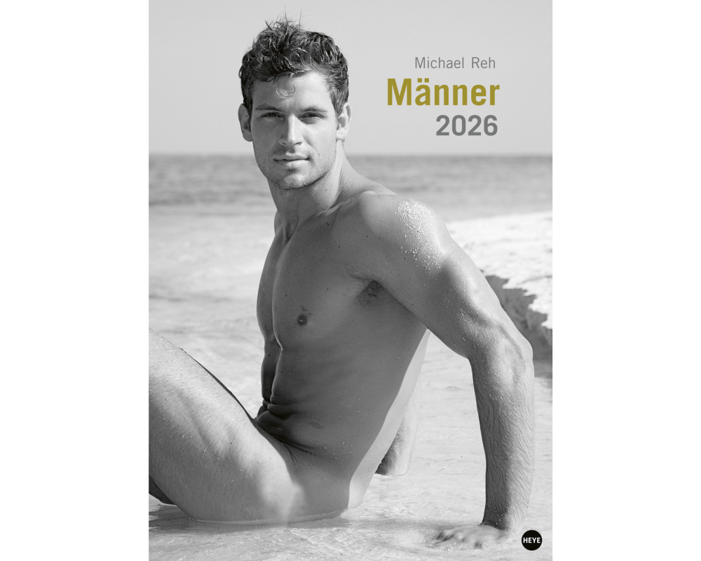 HEYE Bildkalender 2026 1117+26 Männer Edition DE 49x68cn
